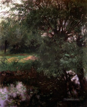 ウォーグレイブの背水の風景 ジョン・シンガー・サージェント Oil Paintings